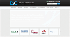 Desktop Screenshot of delvalcontrols.com